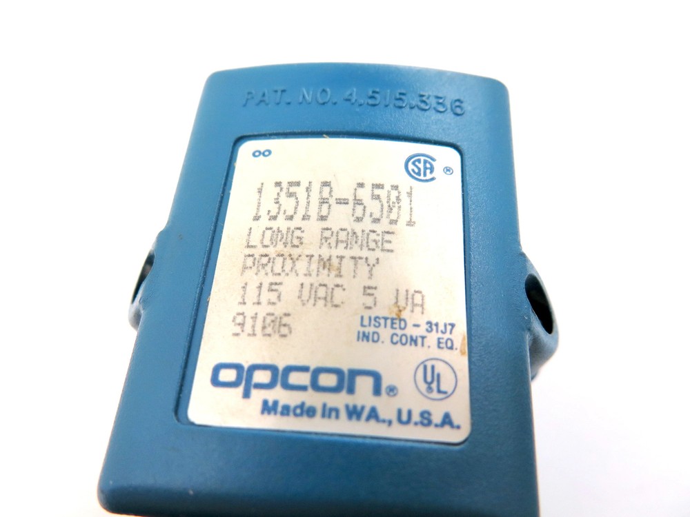 Opcon 1351B-6501 Photoelectric Diffuse Reflective
