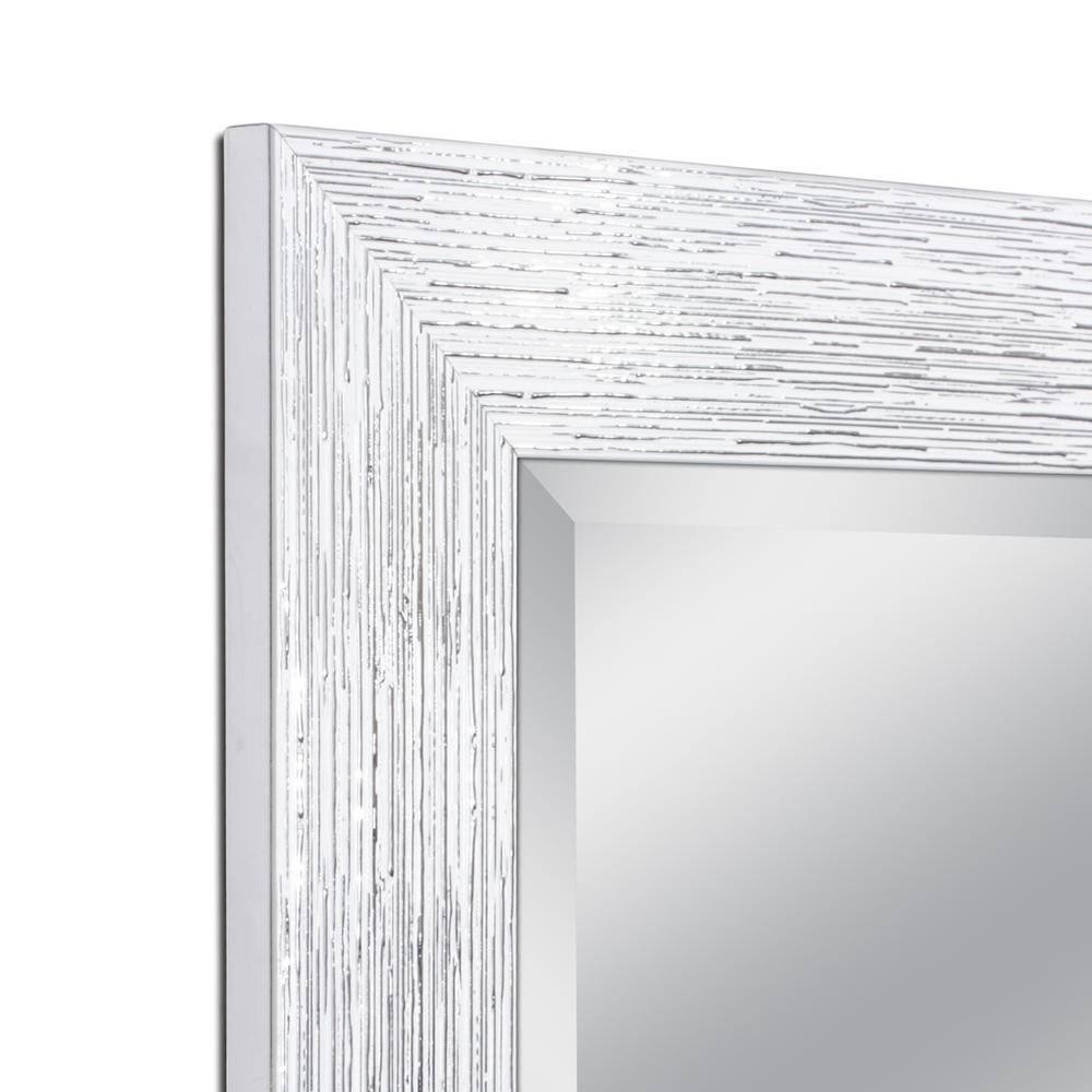 Bathroom Vanity Mirror 31 x 37 in. Framed Rectangular Beveled Edge Bronze Bath