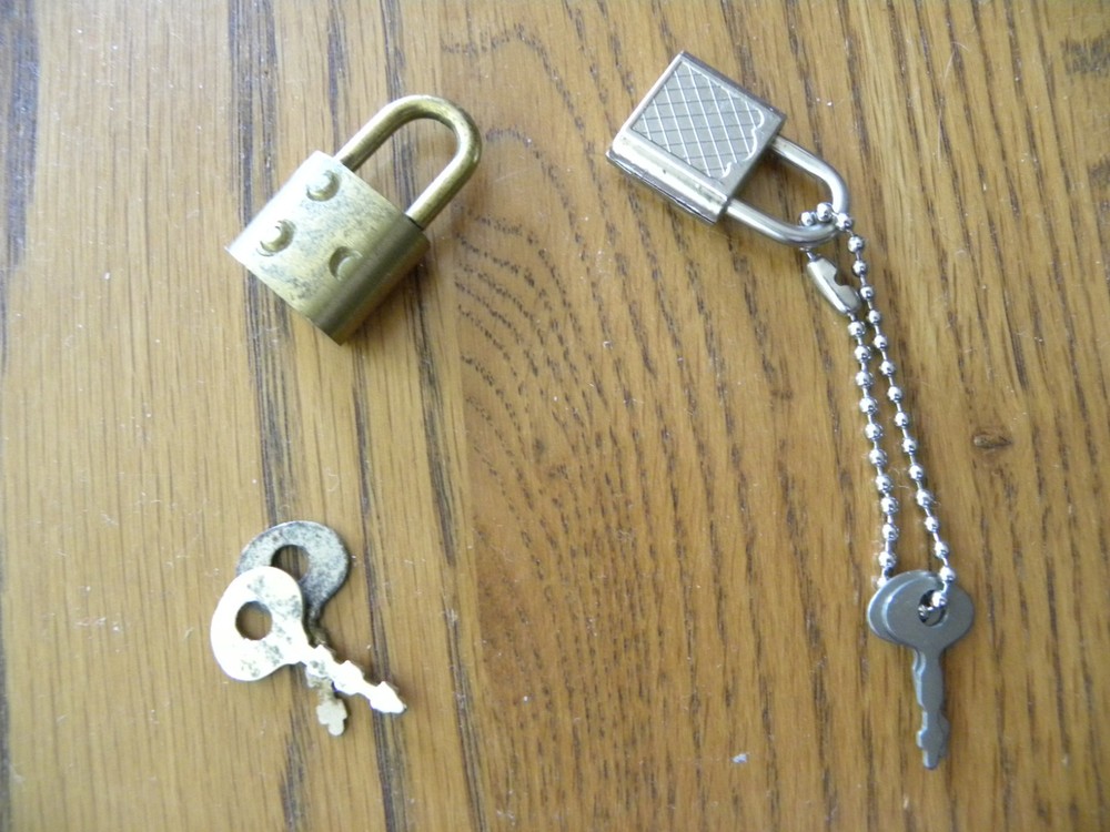 Luggage Padlocks - (2)