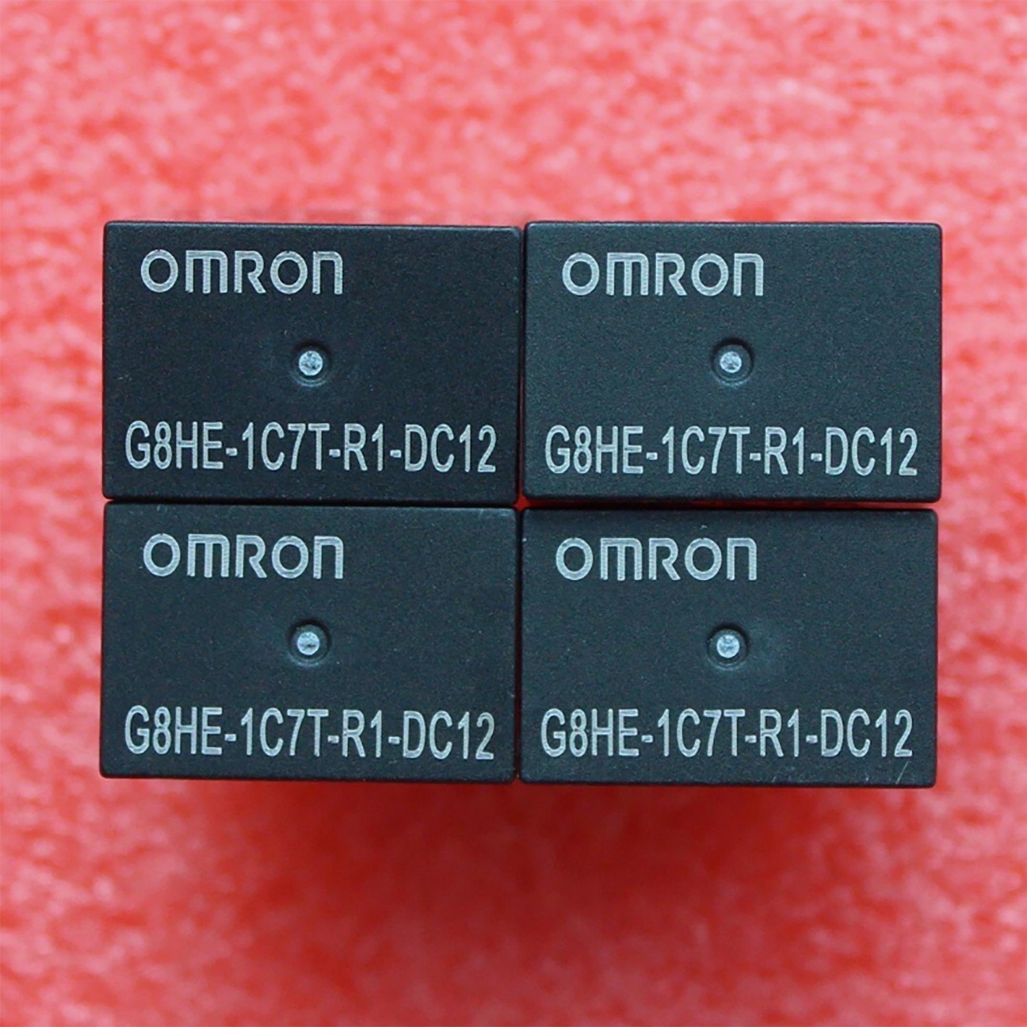 4pcs For OMRON G8HE-1C7T-R1-DC12 High Current Automobile Relays DC12V 5-Pins