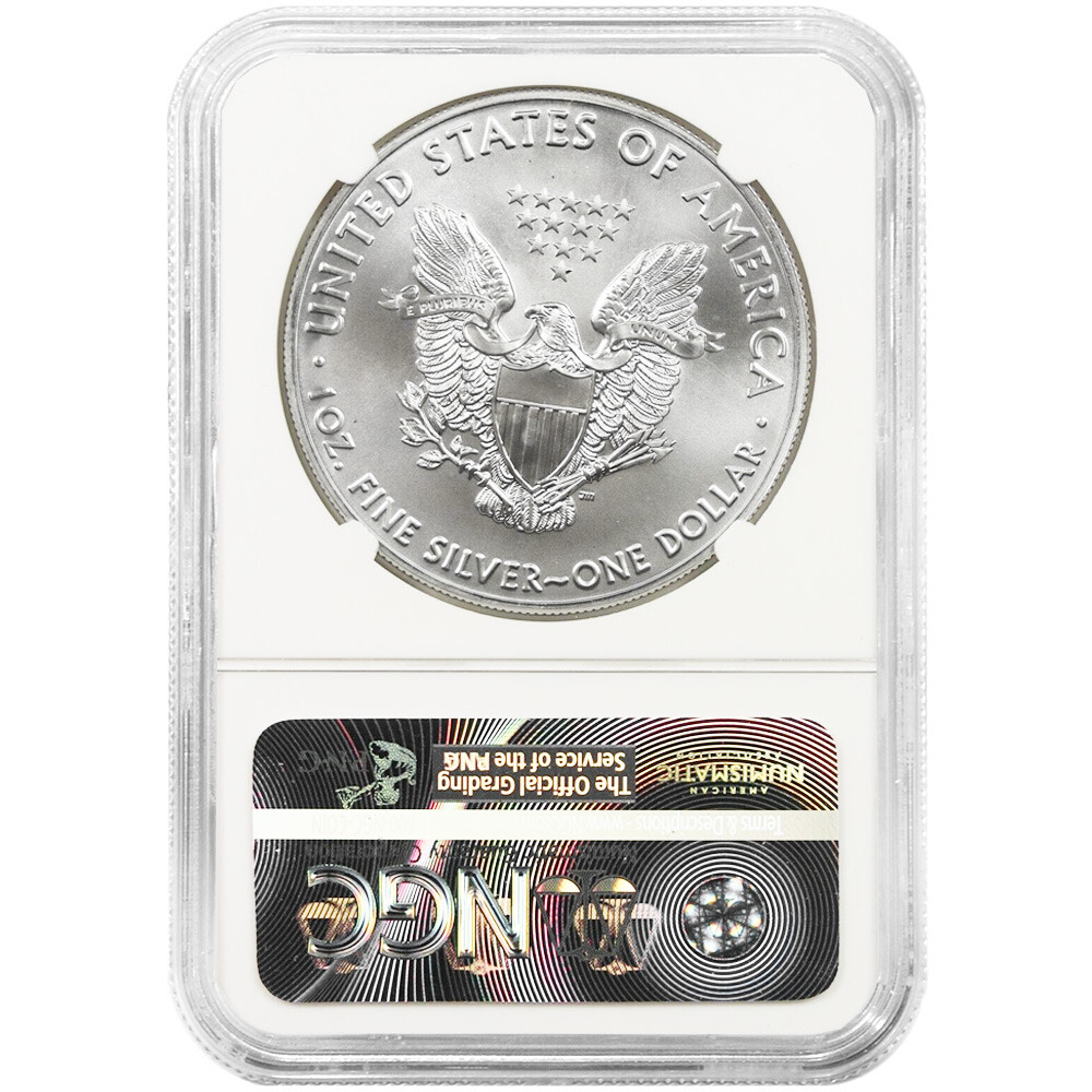 1998 American Silver Eagle NGC MS69