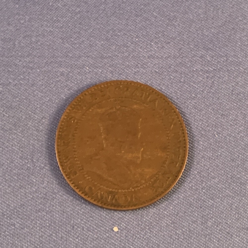 1909 One Cent Large Cent - 1C - Edward VII Canada