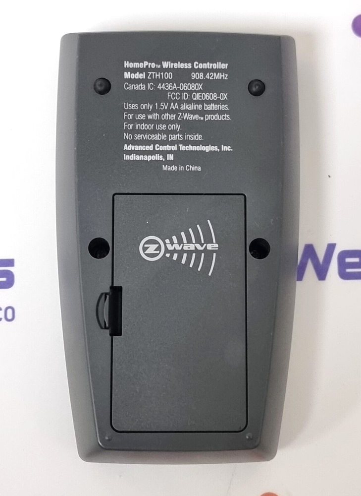 HOMEPRO ZTH100 Wireless Controller