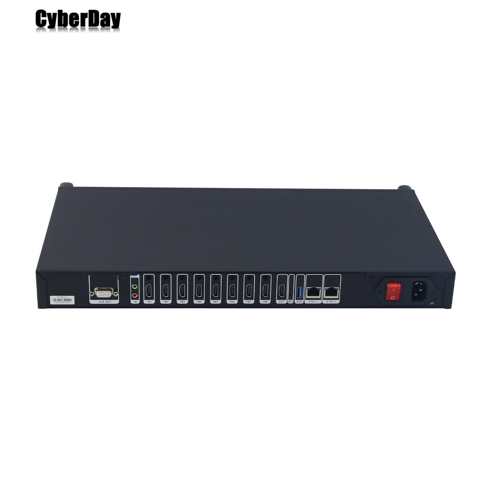 ENC8-1U HD 8-CH 3531D HDMI-compatible Encoder 100-240V Video Decoder 1080P60