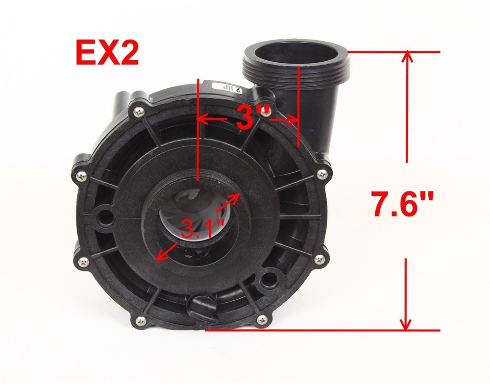 Waterway Plastics Spa Wet End EX2