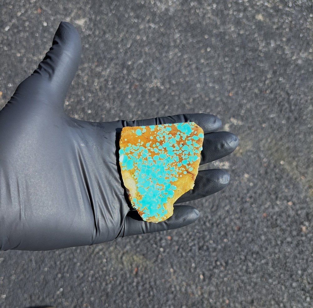 Number 8 turquoise Nugget