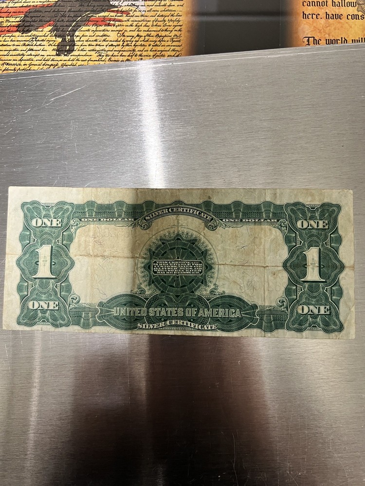 1899 Black Eagle Silver Certificate One Dollar
