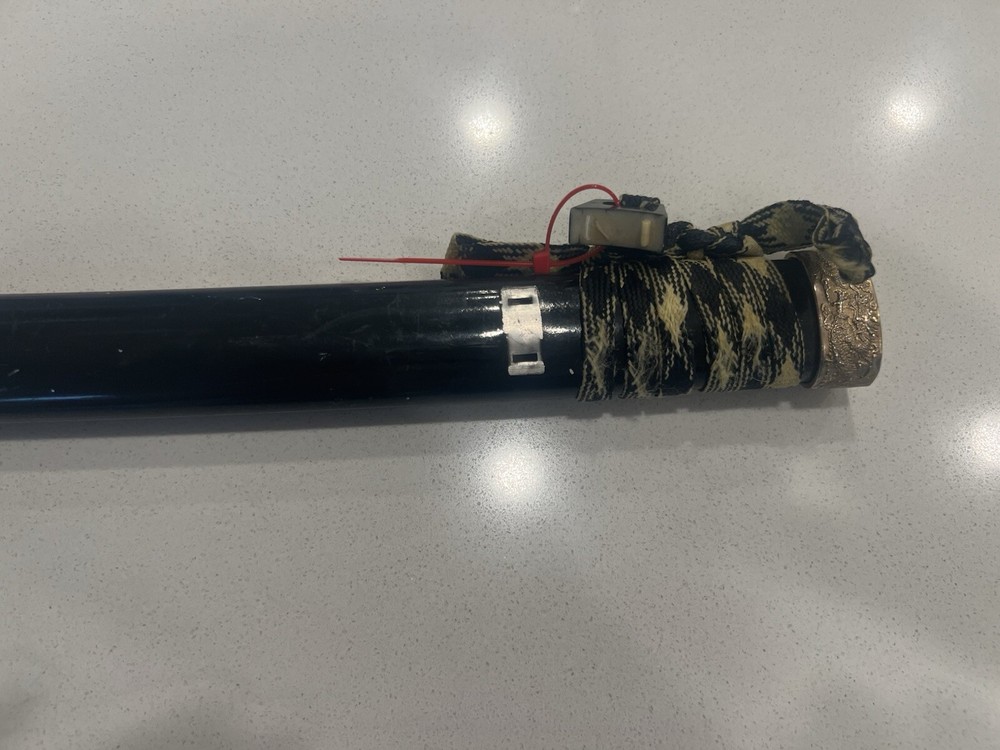 Ornate Dragon Handle Samurai Sword