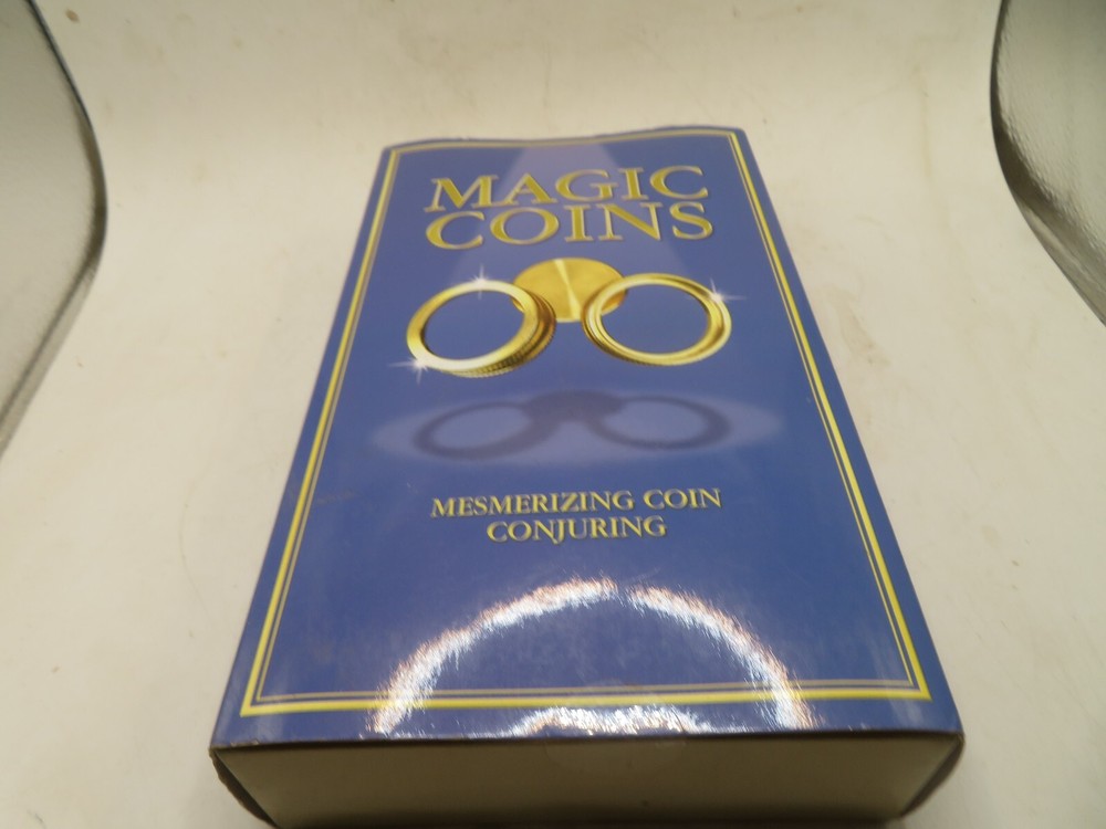 Mesmerizing Coin Conjuring Magic Coins Kit  never opened
