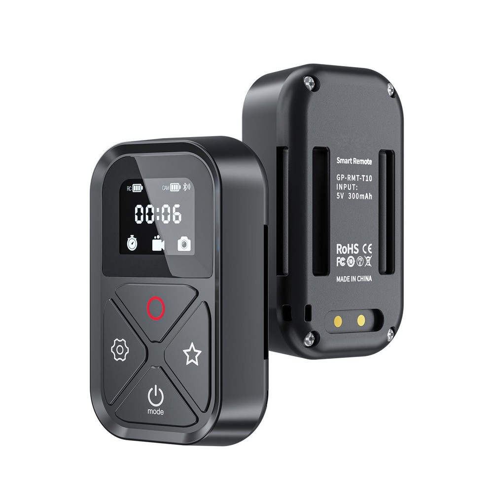 Bluetooth Remote Controller With Cable For GoPro hero 10 9 8 Max Camera Phone