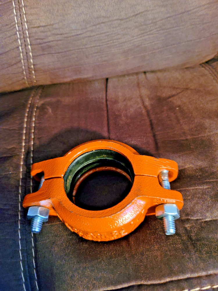 Pipe Coupling Clamp 60.3mm OD x 2" SPF C4