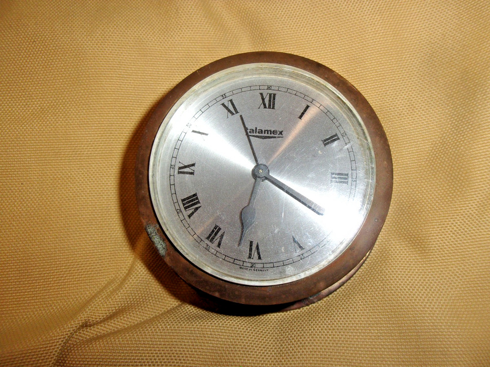 Original 1900's Made in Germany ship Clock
