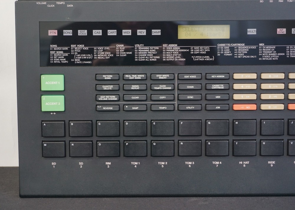 Yamaha RX5 80's Digital Rhythm Programmer - Drum Machine Sequencer W/ Road Case