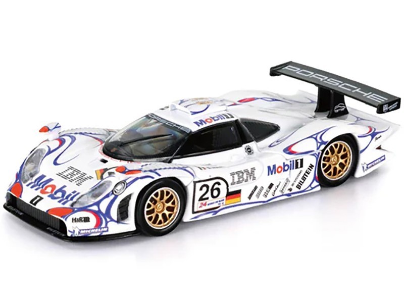 PORSCHE 911 GT1 #26 WINNER "24H LE MANS" (1998) 1/64 BY TRENDS HOBBY 241085(B)