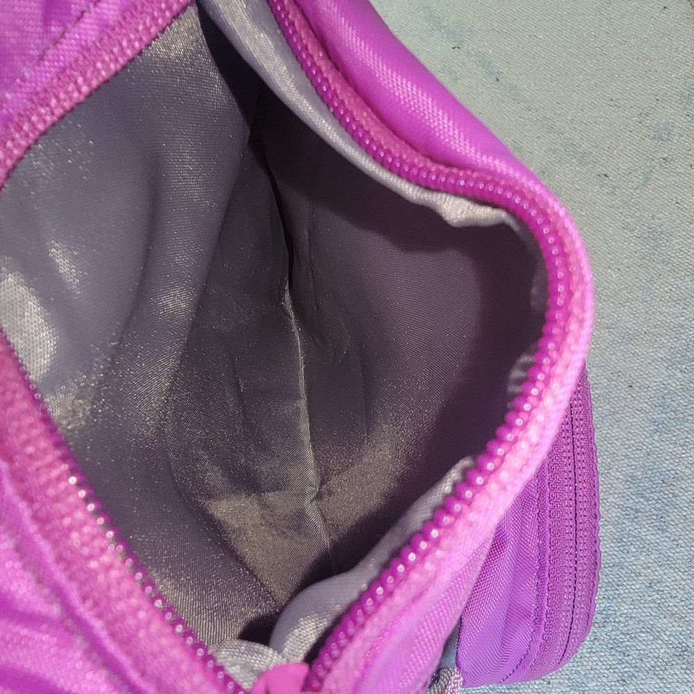 CamelBak Hydration Backpack Pink Gray Small Cycling Pack 12" EUC