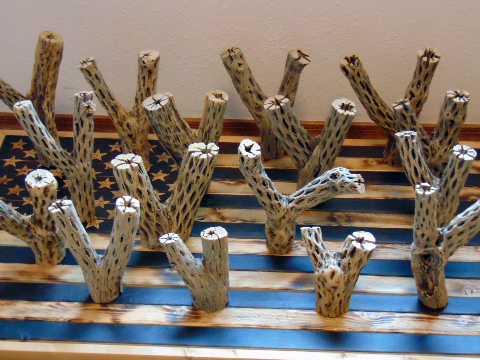 Many CHOLLA Wood "Y" Pieces | YOU PICK A PIECE! | Pre-Cleaned | Aquarium, Crafts