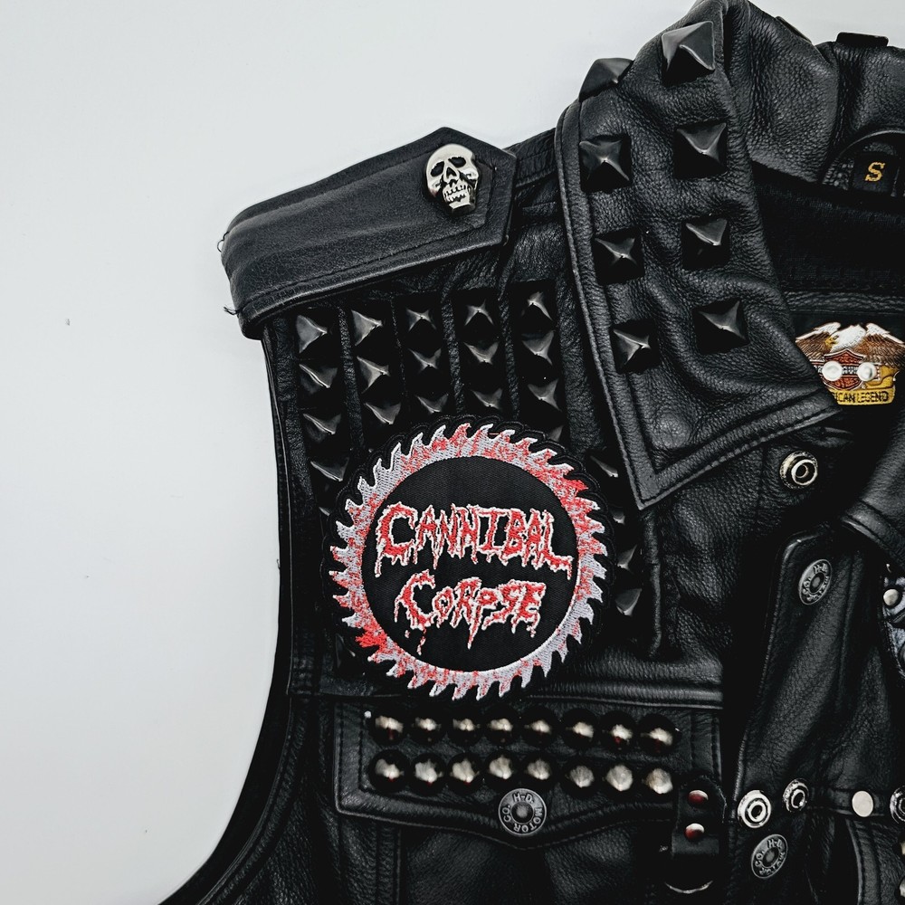 Cannibal Corpse Round EMBROIDERED PATCH