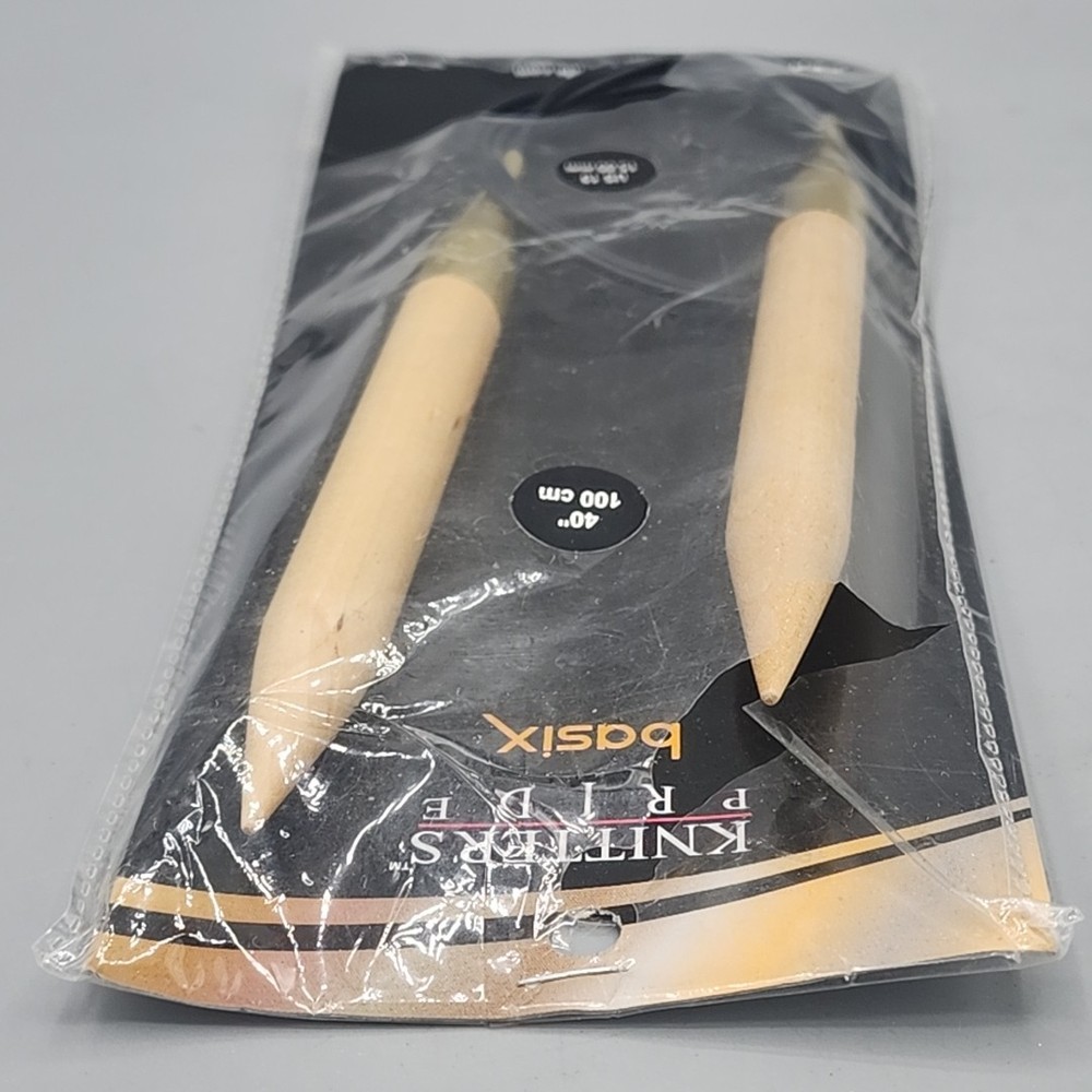 FlexiLoop Circular Needles - Versatile 40" Length, Size 19/15mm READ