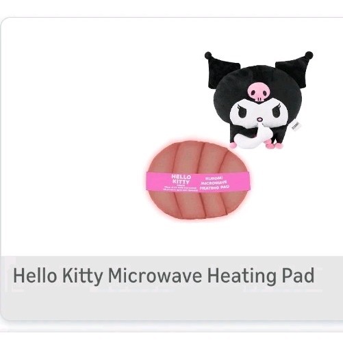 Hello Kitty Kuromi Microwave Heating Pad