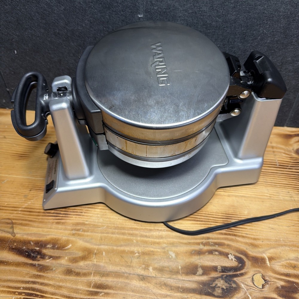 Waring Pro Double Waffle Maker – Rotating Belgian Style – Model WMK600 – Tested