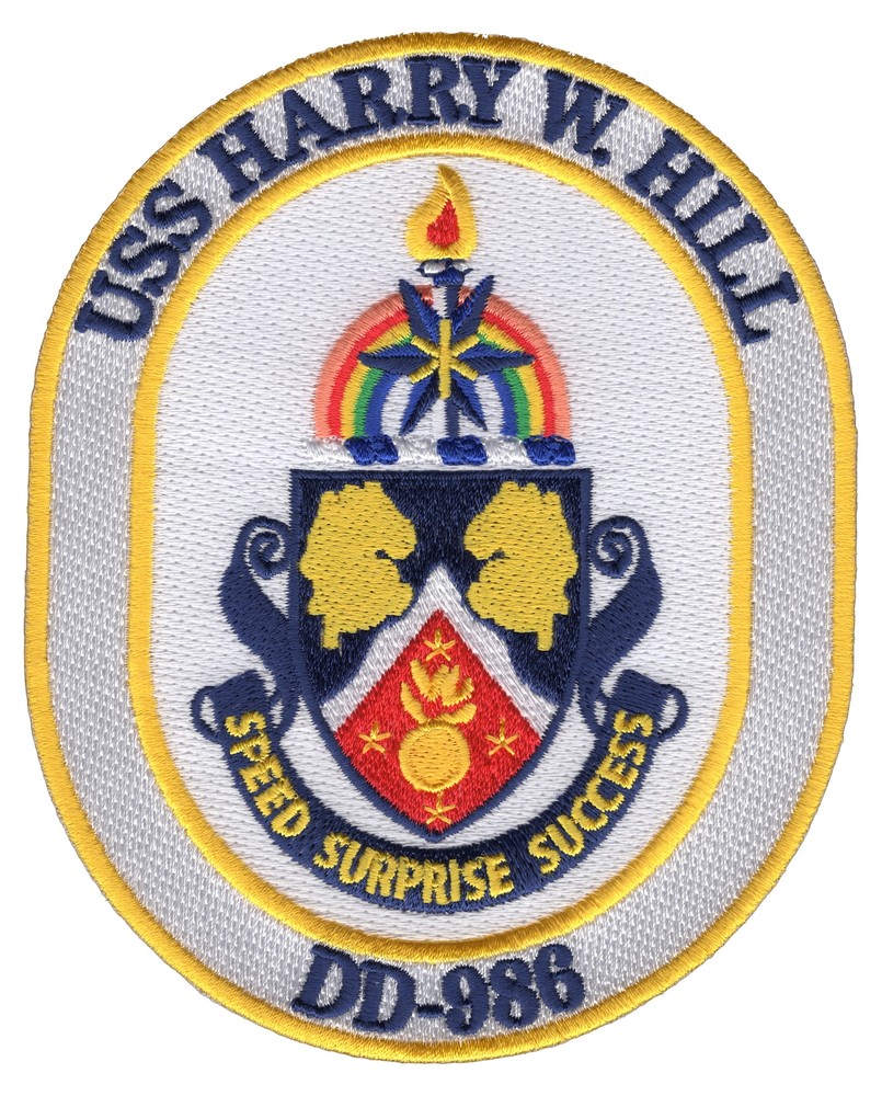 DD-986 USS Harry W Hill Patch
