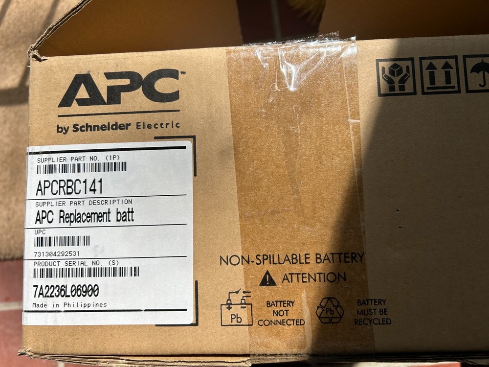 APC RBC141 Replacement Battery Cartridge #141 READ Description