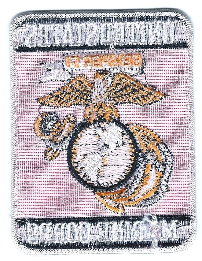 USMC Marine Corps Semper Fi Square Patch