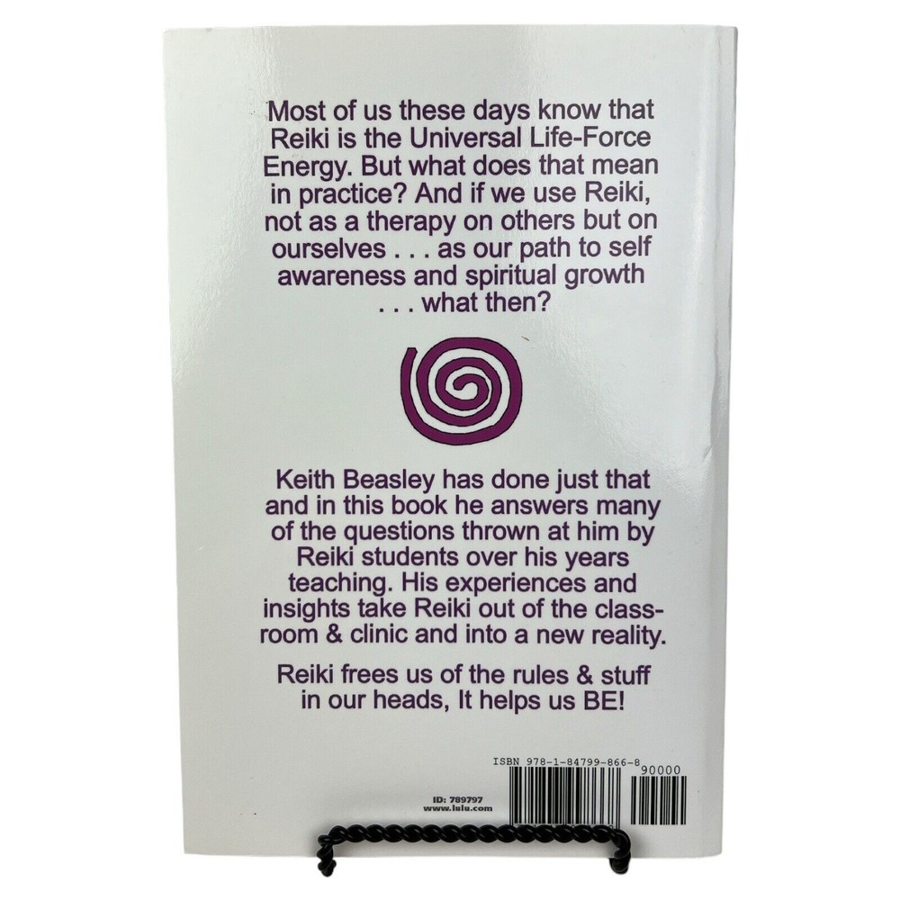 Reiki Without Rules Keith Beasley Paperback Healing Arts Book MINT