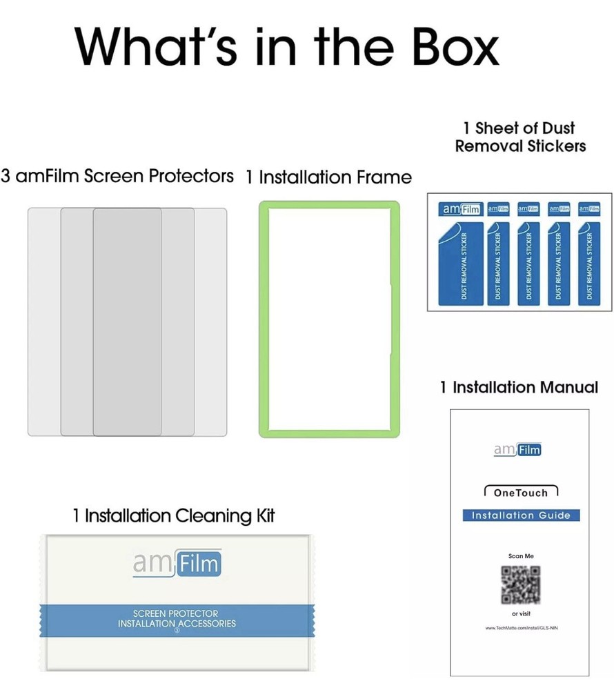 Nintendo Switch 2 Tempered Glass Screen Protector - 3 PACK - Free Postage