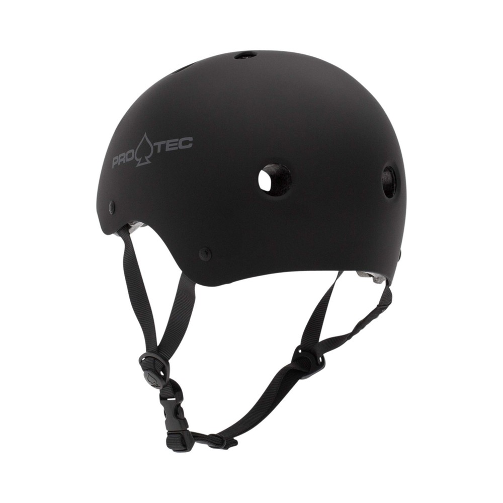 Pro-Tec Classic Certified Skate Helmet Black Matte Medium
