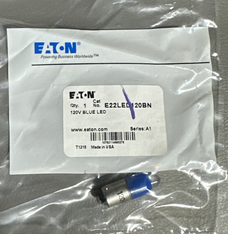 Eaton E22LED120BN LED Blue Bulb