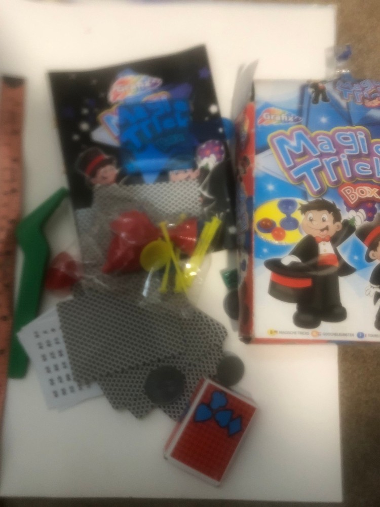 Magic set for children part used