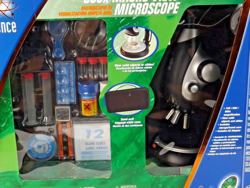 NEW Edu Science 900x Macro View Microscope - New In Box