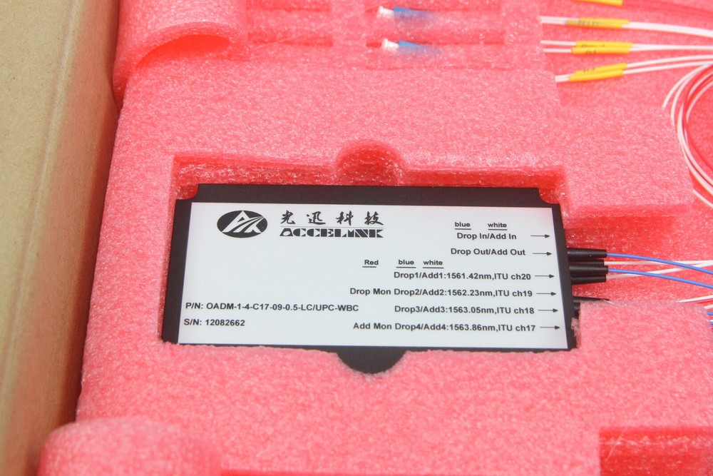 Accelink Technologies OADM-1-4-C17-09-0.5-LC/UPC-WBC