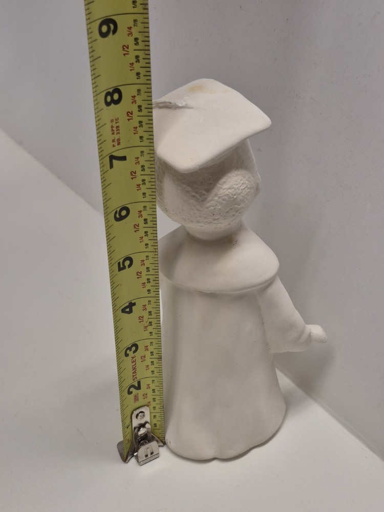 Ceramic Bisque Ready to Paint Graduates Boy