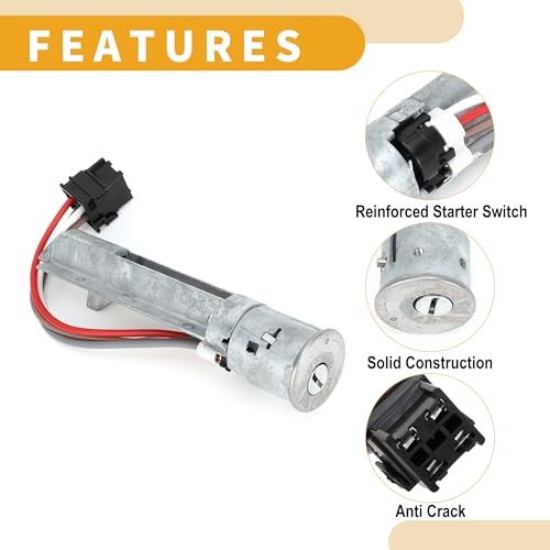 Ignition Starter Switch No.7701349389 - Car Ignition Key Switch Starter - for