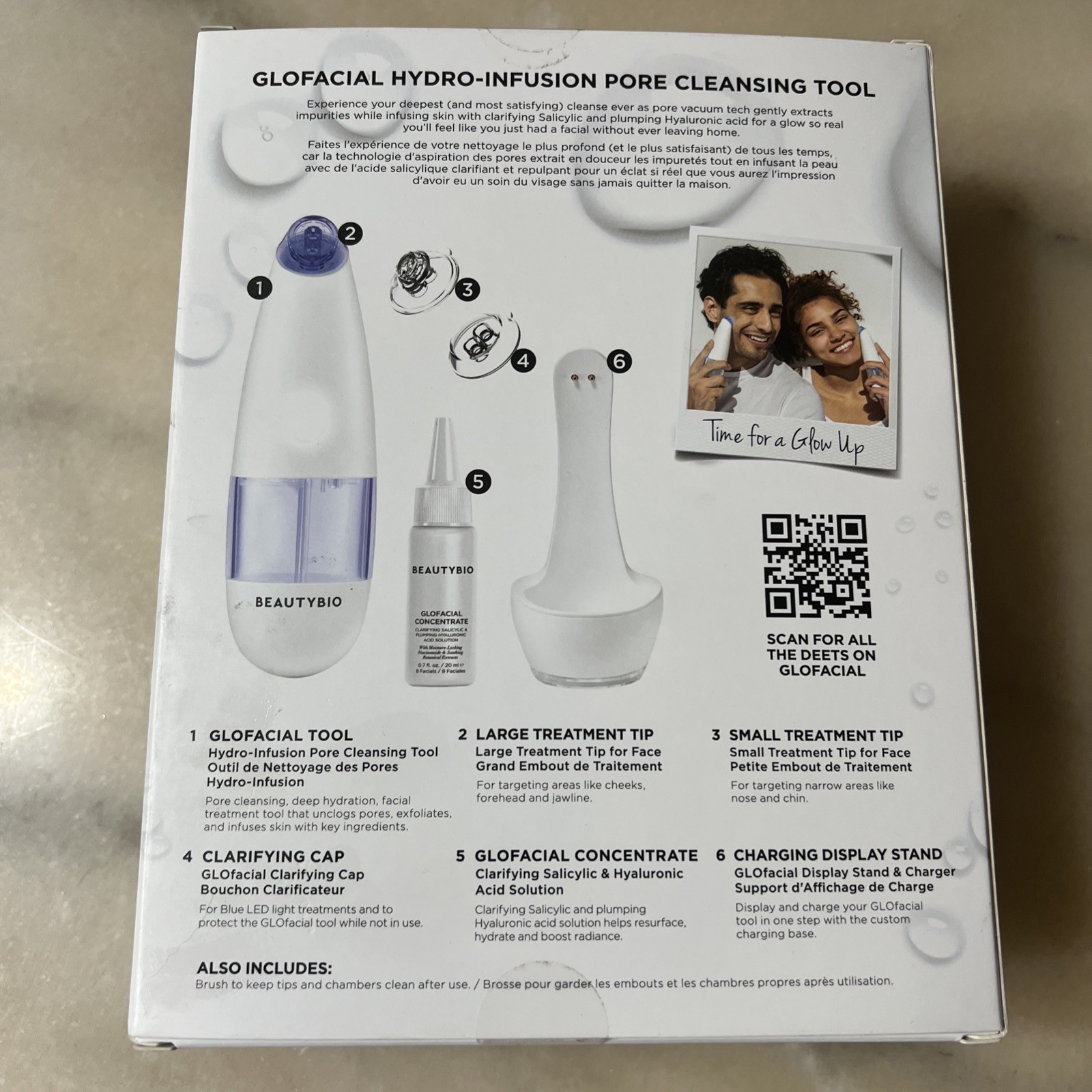 SEALED DEAL BeautyBio GLOfacial Pore Cleansing Tool - Deep Pore Cleansing