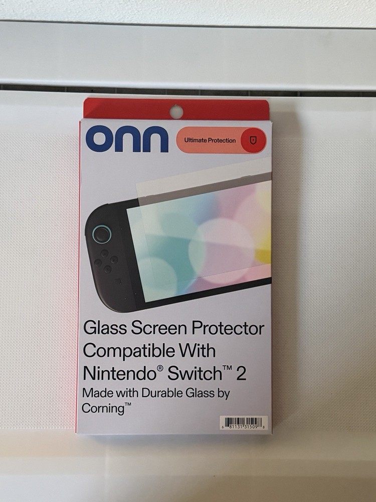 onn Glass Screen Protector for Nintendo Switch 2