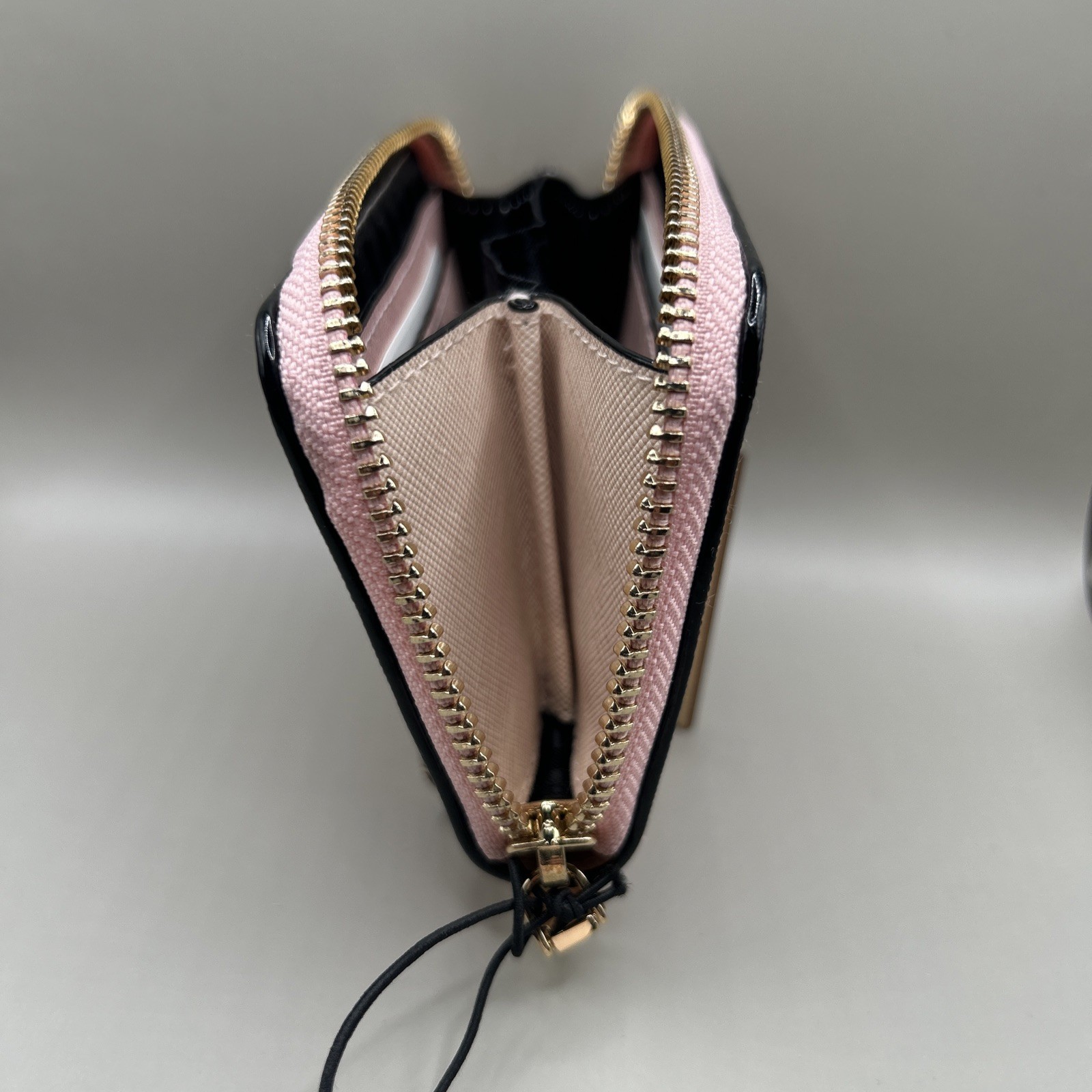 Victoria’s Secret Small Wallet With Zip Heritage Stripe NEW WITH TAG