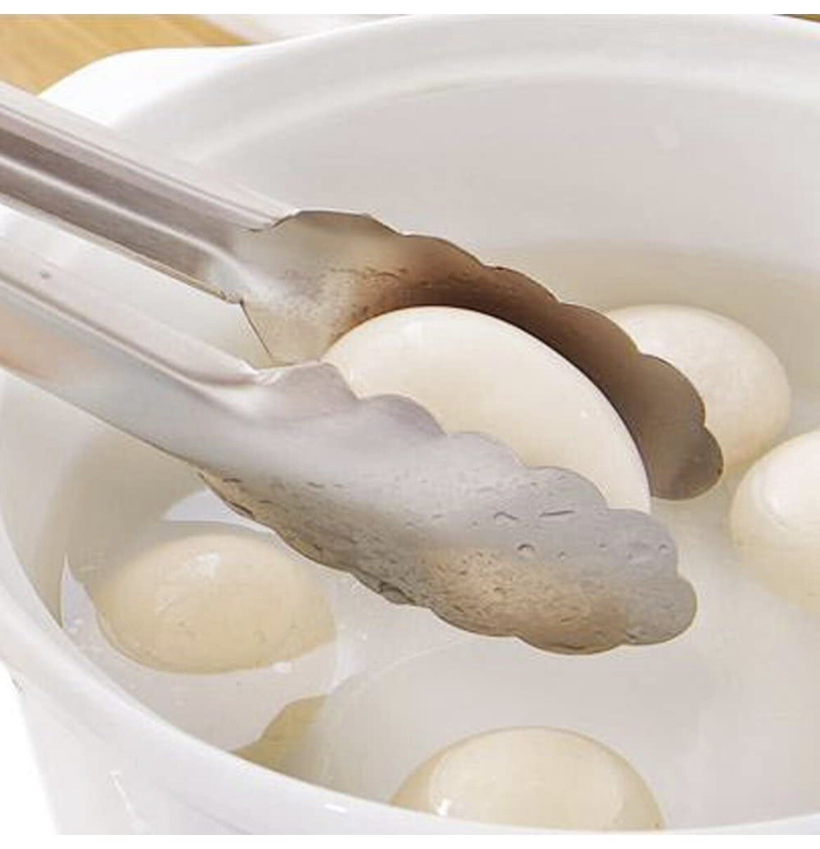 304 Stainless Steel Kitchen Cooking Tongs, 9" and 12" Set of 2