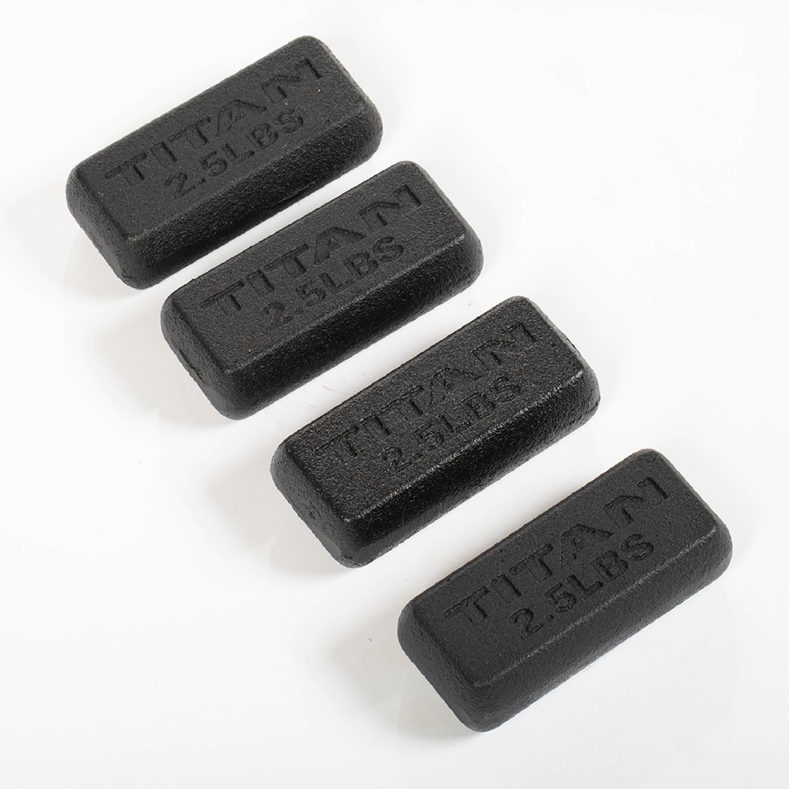 Titan Fitness 20 LB Adjustable Weight Vest, Eight 2.5 LB Solid Cast Iron Weights