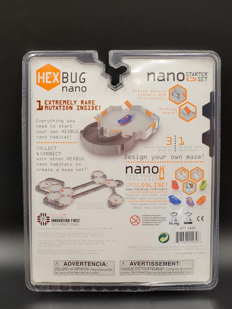 Hexbug Nano Starter Set Extremely Rare Mutation 2010 Sealed