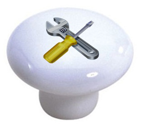 SCREWDRIVER Wrench TOOLS Cabinet DRAWER Pull KNOB