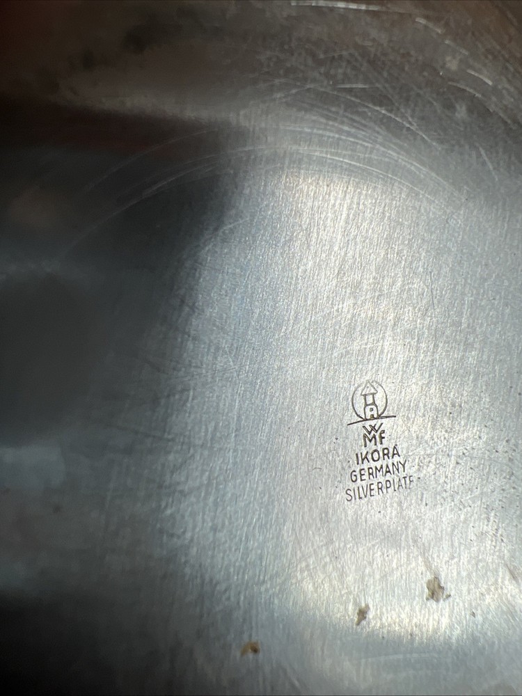 Ikora M Germany Silver Plate Candy Dish