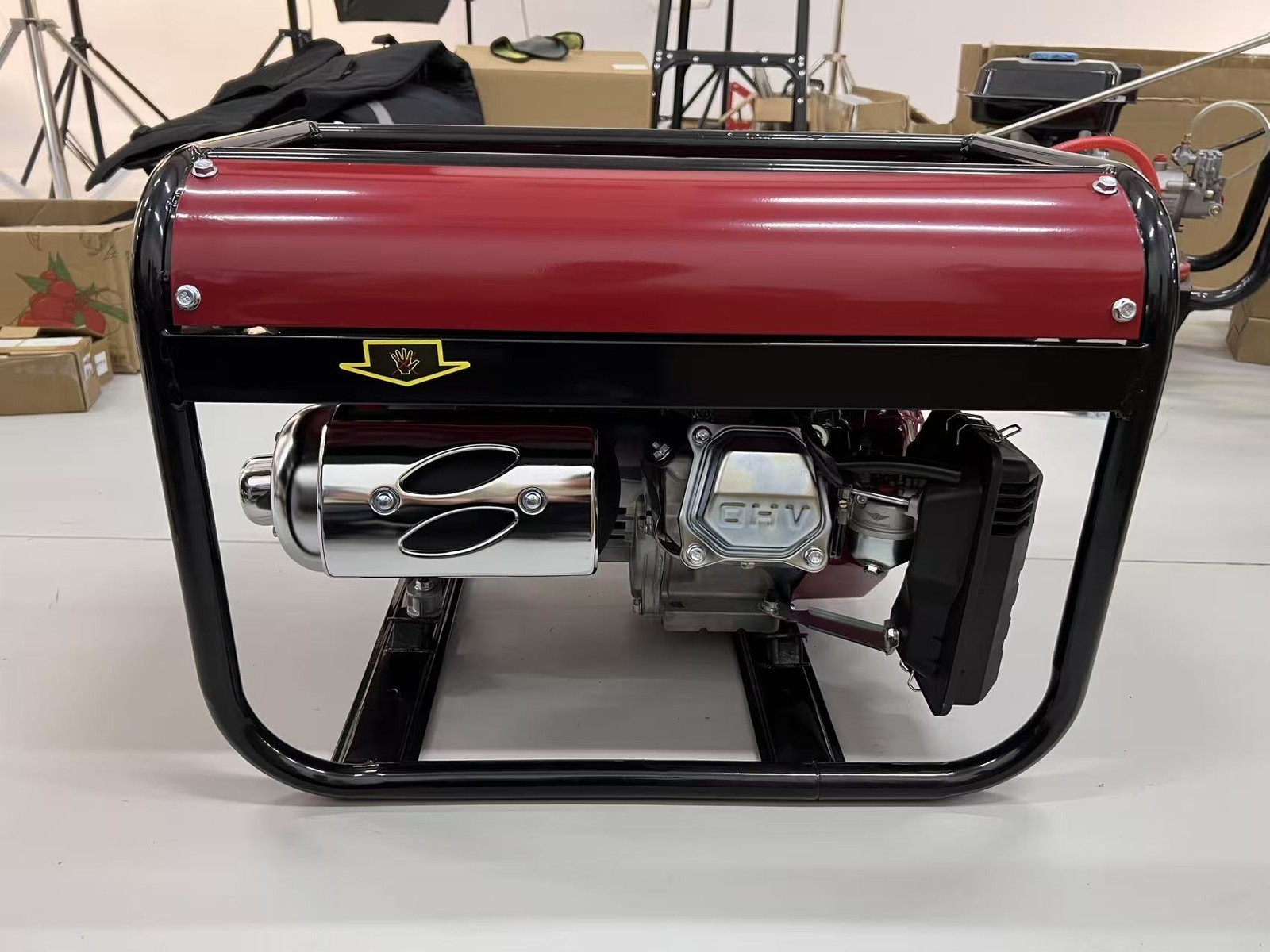 5000W Portable Generator Gas Powered 4 Stroke for Home Backup Construction