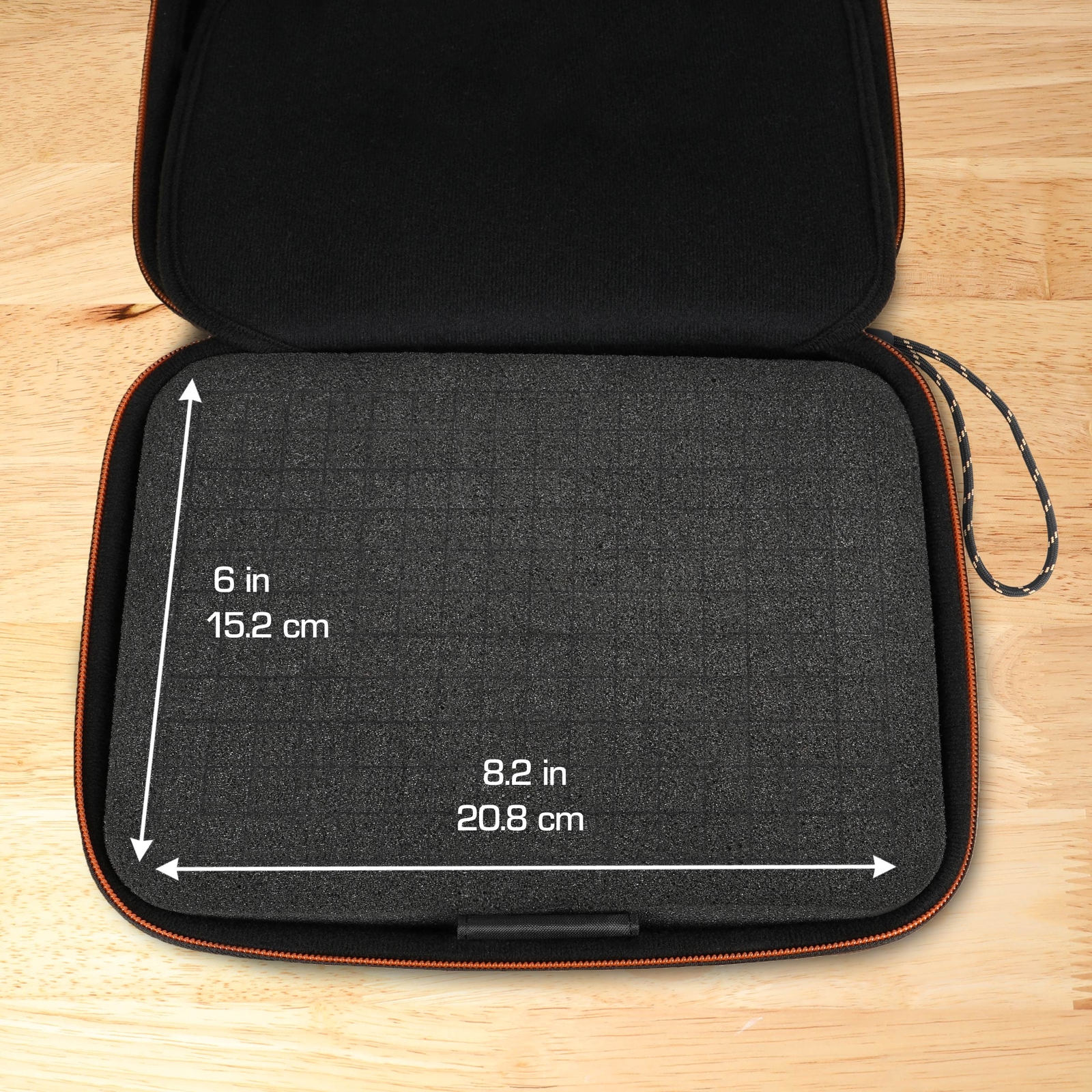 USA GEAR Ghost Hunting Equipment Case with Customizable Foam Interior