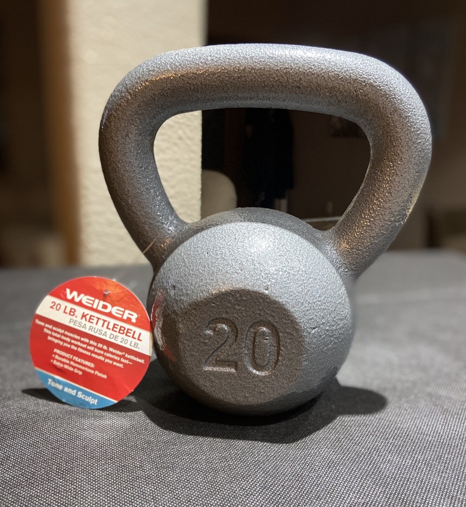 Weider WKB2013 Kettlebell NEW Weight - 20lbs.