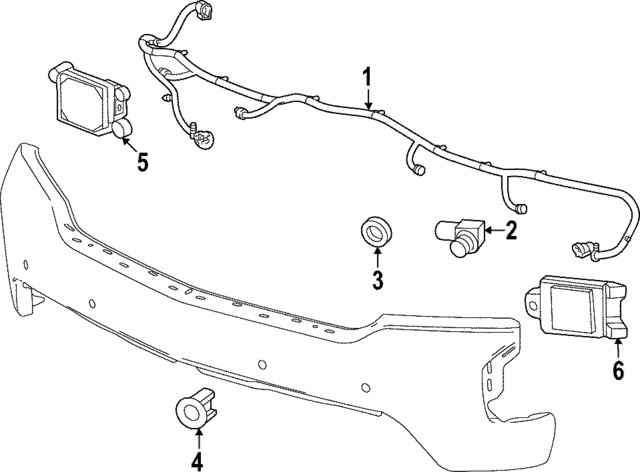 Genuine GM Sensor 86595849