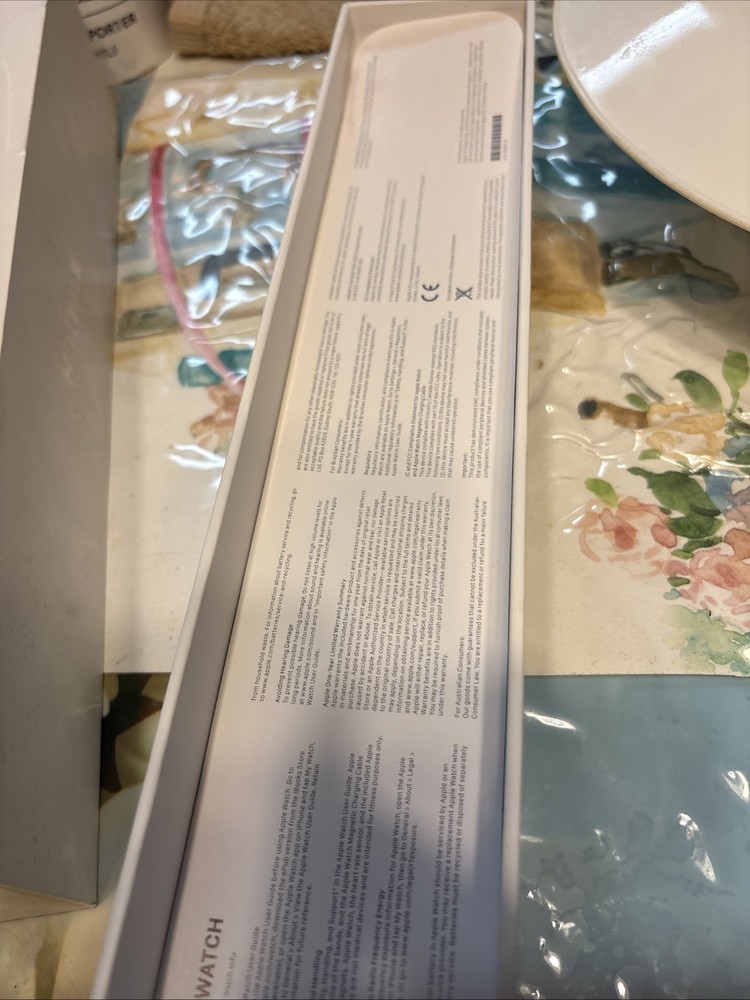 APPLE WATCH EMPTY BOX SERIES 7 - BLACK- 42MM - EMPTY BOX ONLY