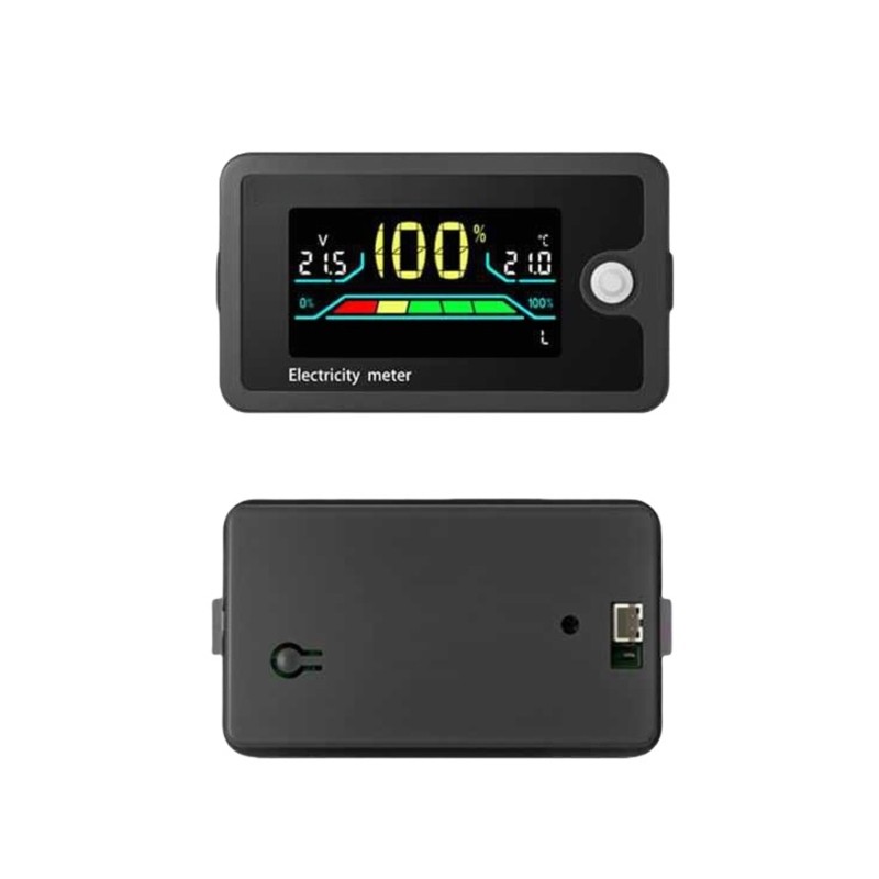 DC8-100V LCD Digital Voltage Power Meter Battery Capacity Indicator Voltmeter